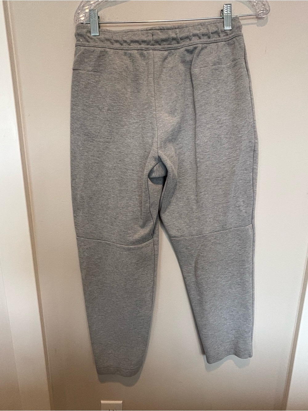 Nike Tech Gray Joggers with Black Zip Details - Picture 2 of 4